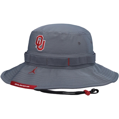 Men's Jordan Brand Camo Oklahoma Sooners Boonie Performance Bucket Hat